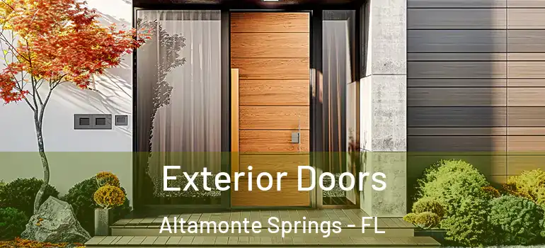  Exterior Doors Altamonte Springs - FL